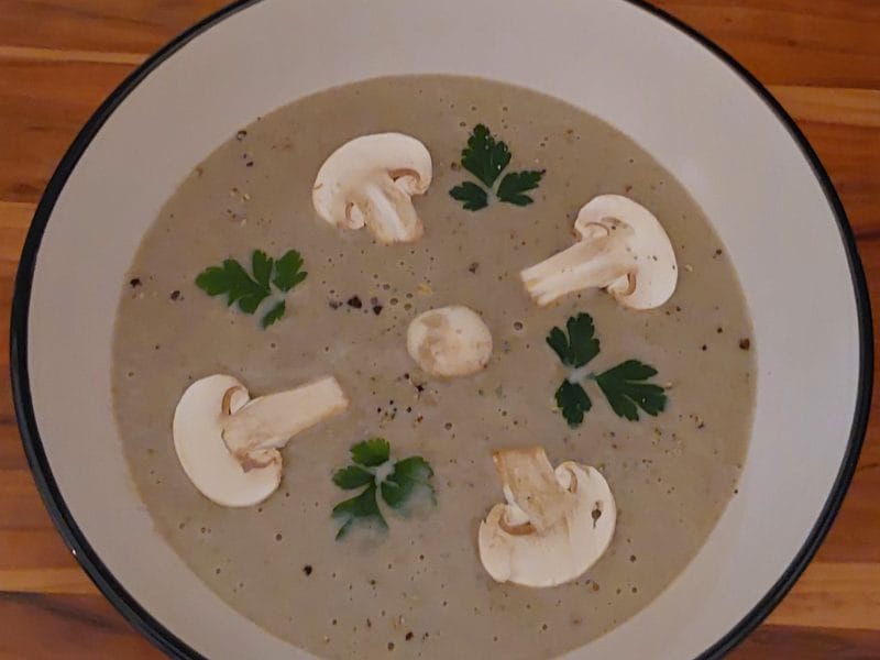 Cliquez pour zoomer ! Velouté de champignons Thermomix par Erghy