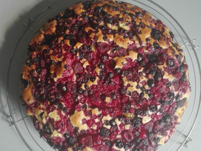 Cliquez pour zoomer ! Bublanina aux fruits rouges Thermomix par Isa76