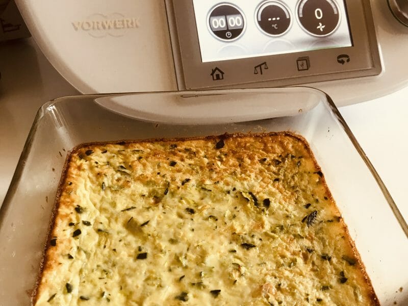 Cliquez pour zoomer ! Flan de courgettes Thermomix par Kevin26