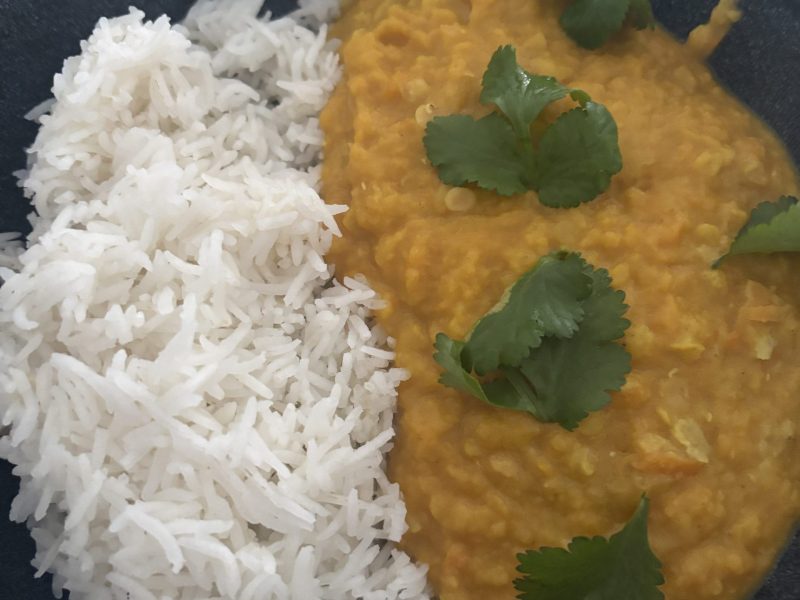Cliquez pour zoomer ! Dhal de patate douce et de lentilles corail Thermomix par magaliet