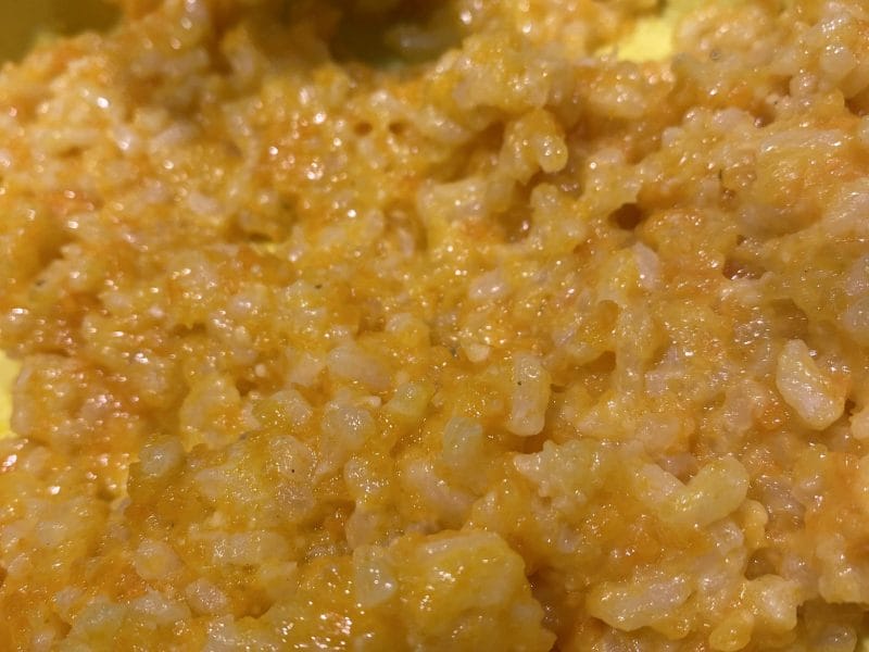 Cliquez pour zoomer ! Risotto aux carottes et parmesan Thermomix par Marion_M