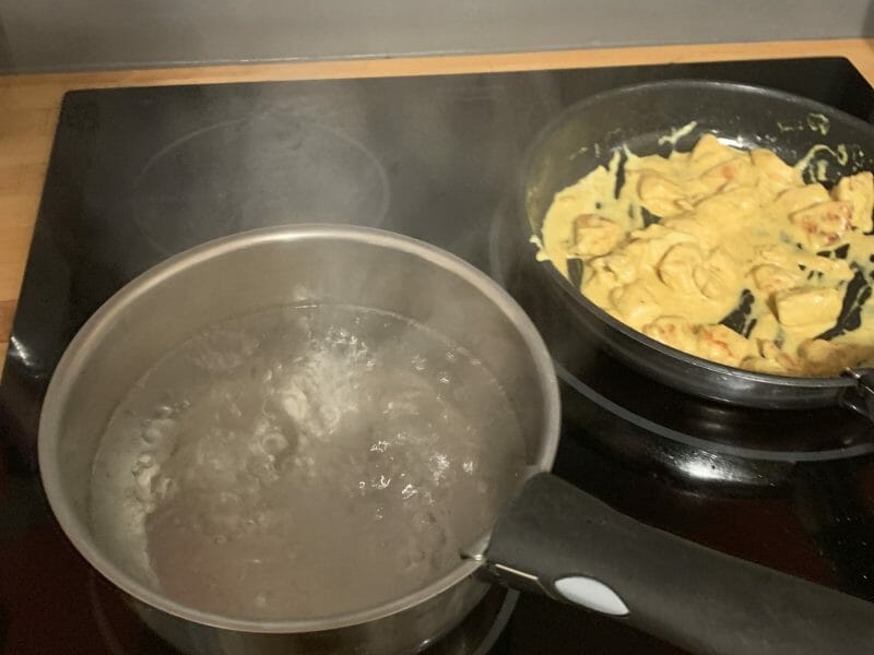 Cliquez pour zoomer ! Blancs de poulet sauce moutarde et curry Thermomix par Paxje31