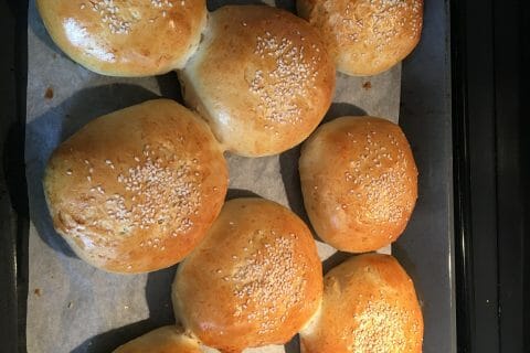 Cliquez pour zoomer ! Pains hamburger Thermomix par Batondecannelle