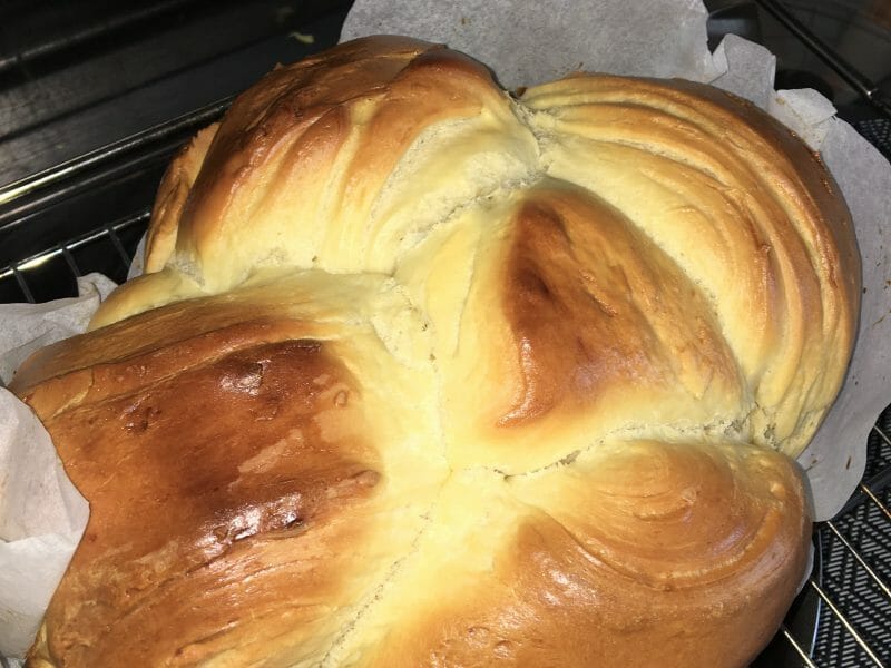 Cliquez pour zoomer ! Brioche cocotte Thermomix par Batondecannelle