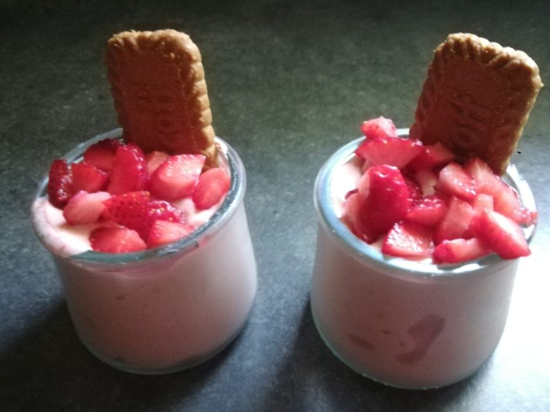 Cliquez pour zoomer ! Mousse de fraises Thermomix par Gourmande63