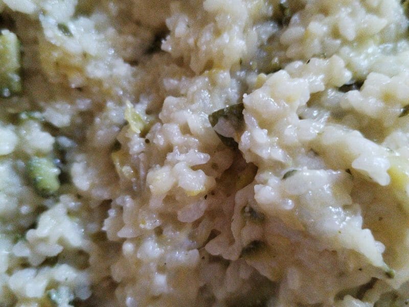 Cliquez pour zoomer ! Risotto courgettes saumon Thermomix par Carla2a