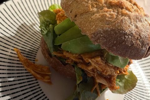 Cliquez pour zoomer ! Burger d’effiloché de poulet Thermomix par fredremy68