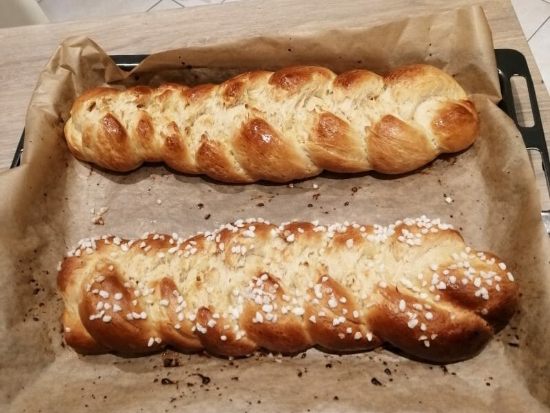 Cliquez pour zoomer ! Brioche tressée à la mie filante Thermomix par Vanessa17460