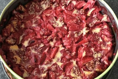 Cliquez pour zoomer ! Clafoutis aux fraises au Thermomix