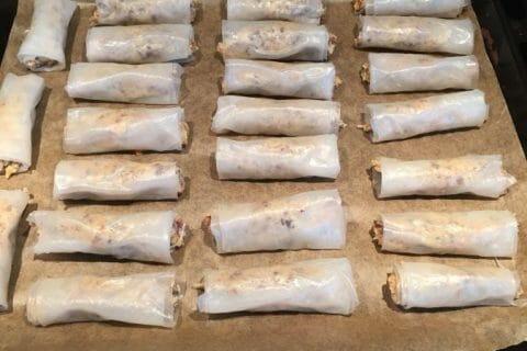 Cliquez pour zoomer ! Nems au poulet au Thermomix