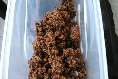 Cliquez pour zoomer ! Granola au chocolat au Thermomix