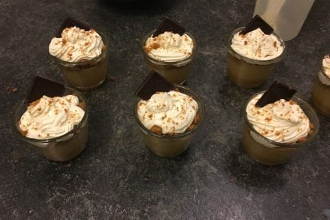 Cliquez pour zoomer ! Verrines pommes caramel et spéculoos au Thermomix