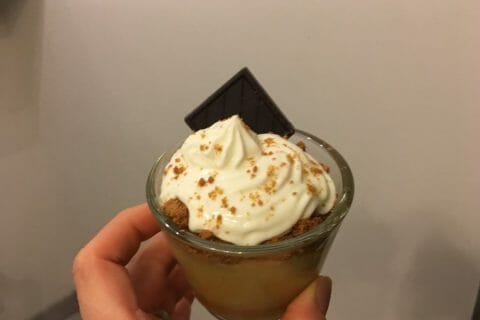 Cliquez pour zoomer ! Verrines pommes caramel et spéculoos au Thermomix