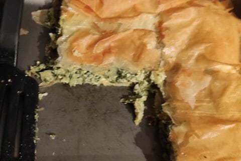 Cliquez pour zoomer ! Tourte aux blettes et aux herbes Thermomix par Thomas Audrey