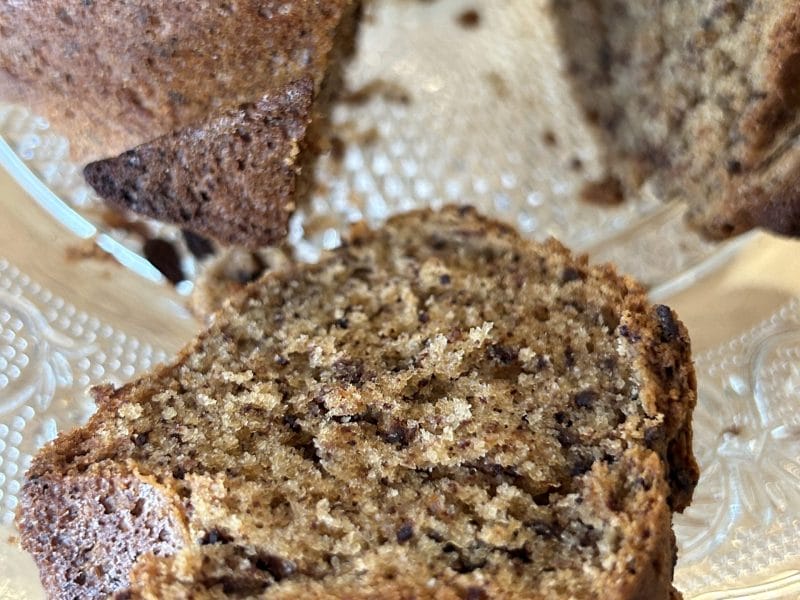 Cliquez pour zoomer ! Cake banane et pépites de chocolat Thermomix par nassoufa