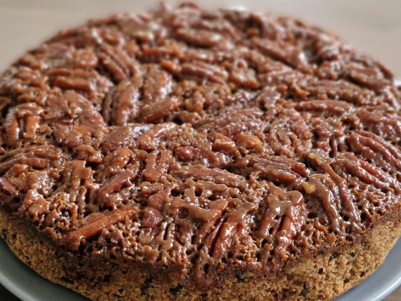 Cliquez pour zoomer ! Gâteau pécan caramel Thermomix par magali1212