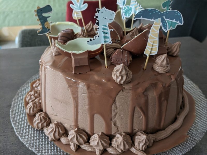 Cliquez pour zoomer ! Layer cake Kinder Bueno Thermomix par Celine_1
