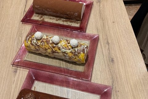 Cliquez pour zoomer ! Bûche Ferrero Rocher Thermomix par michlyd