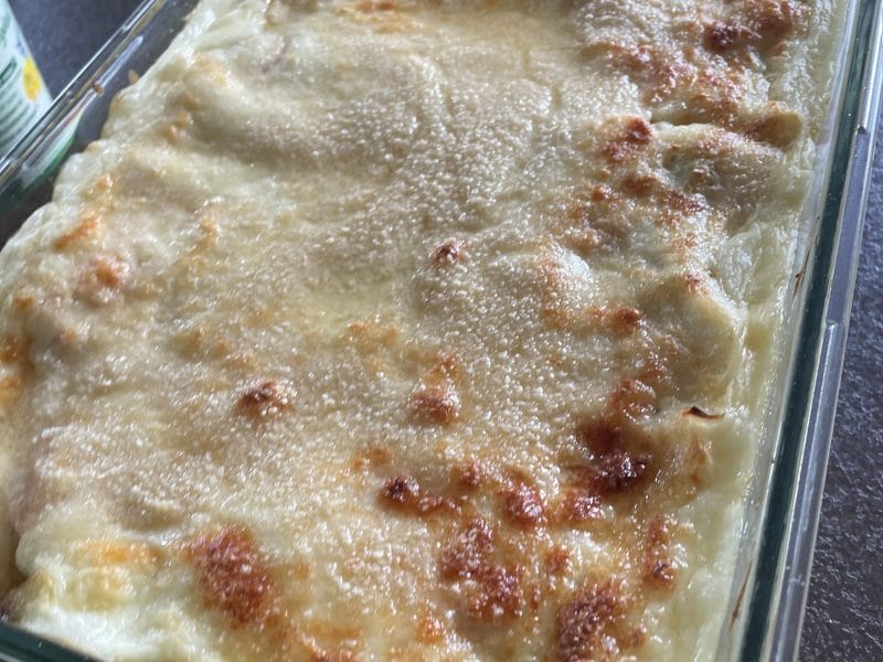 Cliquez pour zoomer ! Lasagnes au saumon et poireaux Thermomix par michlyd