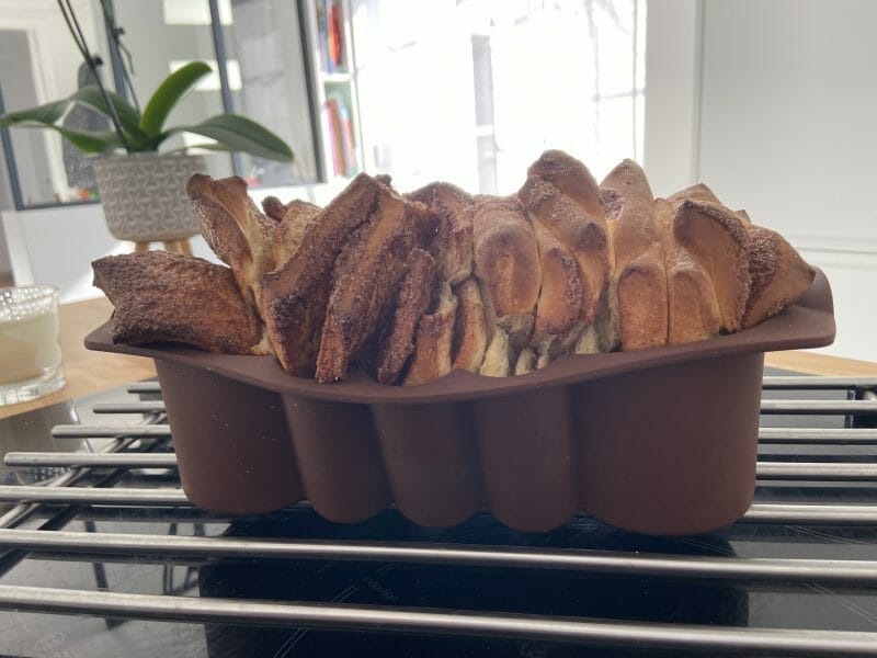 Cliquez pour zoomer ! Brioche à effeuiller à la cannelle Thermomix par Camille_Mhx
