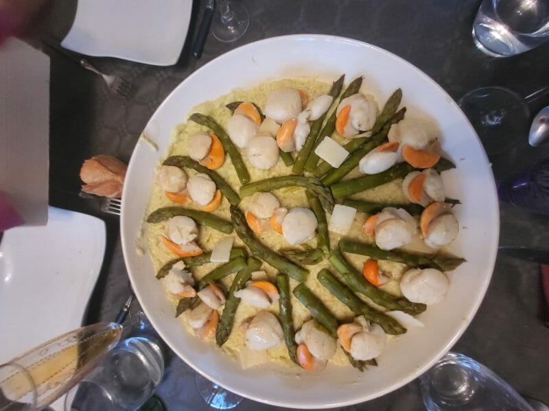 Cliquez pour zoomer ! Risotto aux asperges vertes Thermomix par Rimbsab