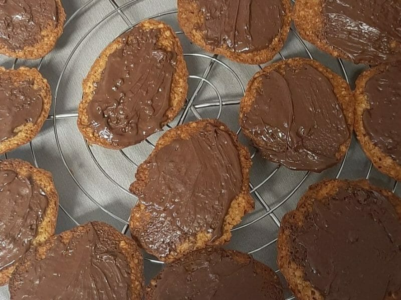 Cliquez pour zoomer ! Havreflarn (galettes de flocons d’avoine) Thermomix par leontineP