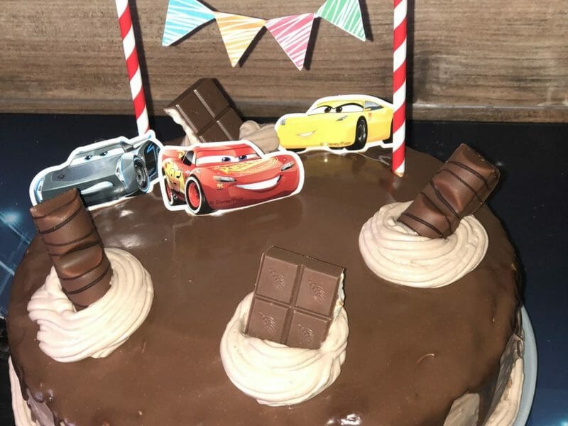 Cliquez pour zoomer ! Layer cake Kinder Bueno Thermomix par San2202