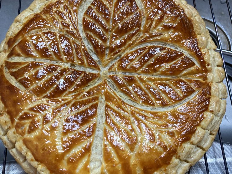 Cliquez pour zoomer ! Galette des rois à la frangipane Thermomix par delph432