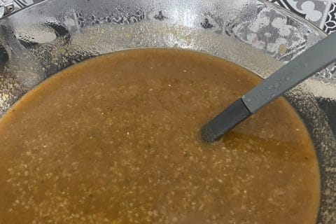 Cliquez pour zoomer ! Hssouwa – Soupe à la semoule d’orge Thermomix par soyso