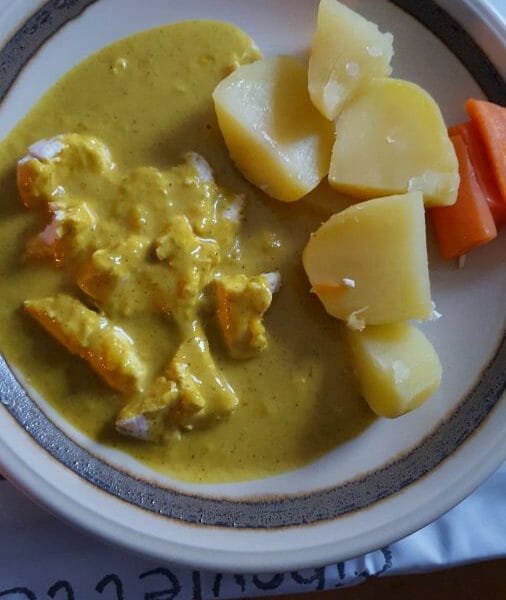 Cliquez pour zoomer ! Blancs de poulet sauce moutarde et curry Thermomix par lagrenouille70