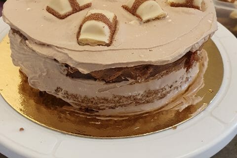 Cliquez pour zoomer ! Layer cake Kinder Bueno Thermomix par beneclo60