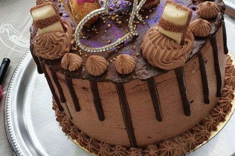 Cliquez pour zoomer ! Layer cake Kinder Bueno Thermomix par beneclo60