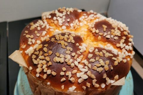 Cliquez pour zoomer ! Brioche sans beurre, sans oeufs Thermomix par beneclo60