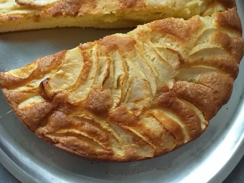 Cliquez pour zoomer ! Gâteau aux pommes et mascarpone Thermomix par Marina65