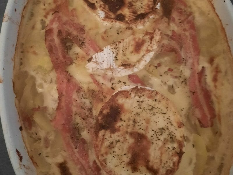 Cliquez pour zoomer ! Gratin de pommes de terre à la normande Thermomix par Marina65
