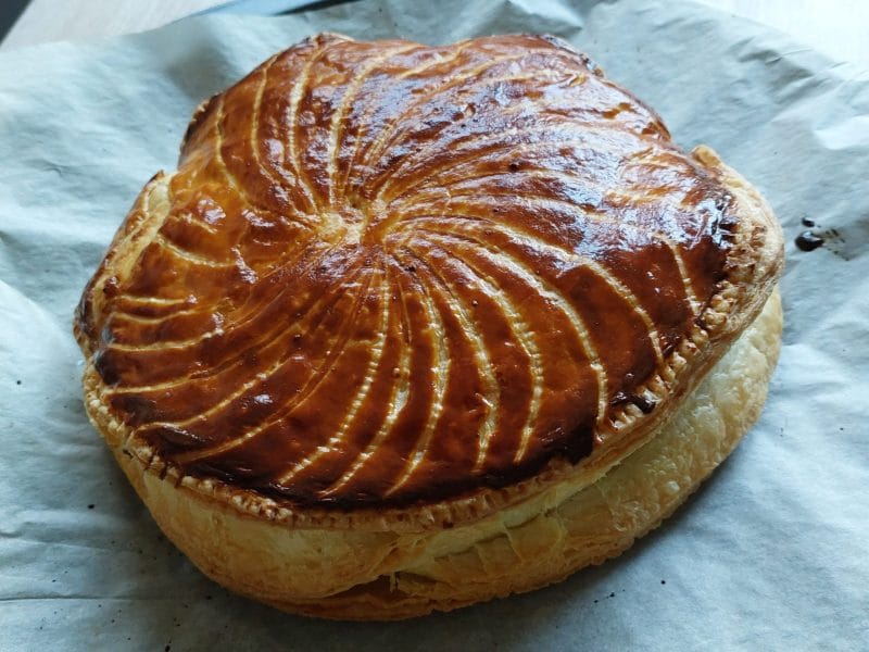 Cliquez pour zoomer ! Galette des rois à la frangipane Thermomix par SuperMomix