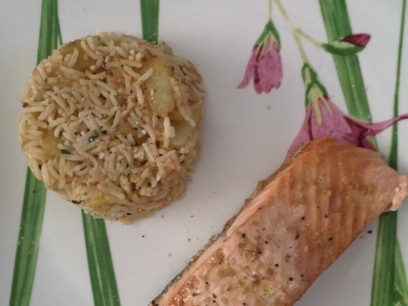 Cliquez pour zoomer ! Pavé de saumon Thermomix par Fanny.mc