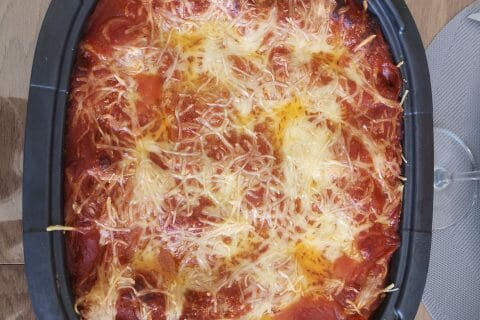 Cliquez pour zoomer ! Lasagnes au poulet et poivrons Thermomix par Fanny.mc