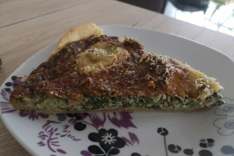 Cliquez pour zoomer ! Quiche épinards et lardons Thermomix par Fanny.mc