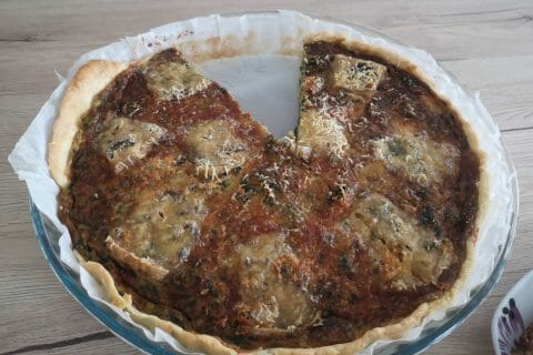 Cliquez pour zoomer ! Quiche épinards et lardons Thermomix par Fanny.mc