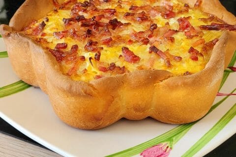 Cliquez pour zoomer ! Zwiebelkuchen – gâteau aux oignons Thermomix par Fanny.mc