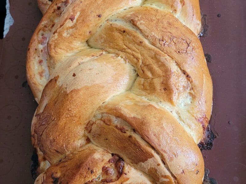 Cliquez pour zoomer ! Brioche salée jambon fromage Thermomix par Fanny.mc