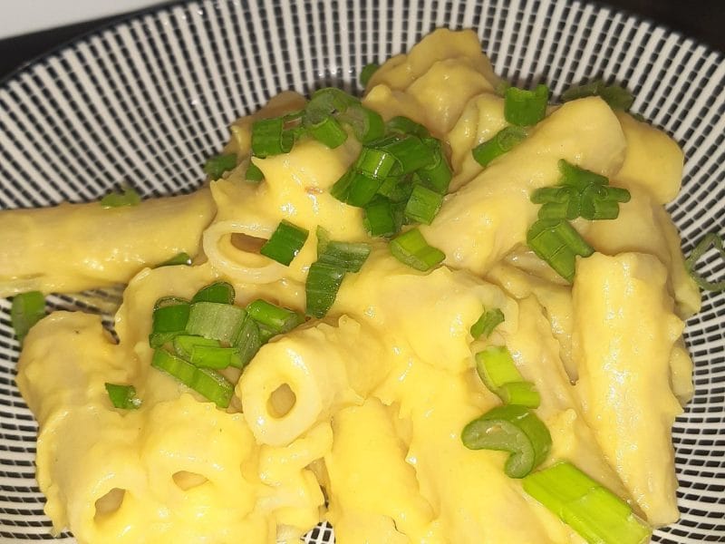 Cliquez pour zoomer ! Tortiglioni à la crème de butternut confite au four Thermomix par daliladal
