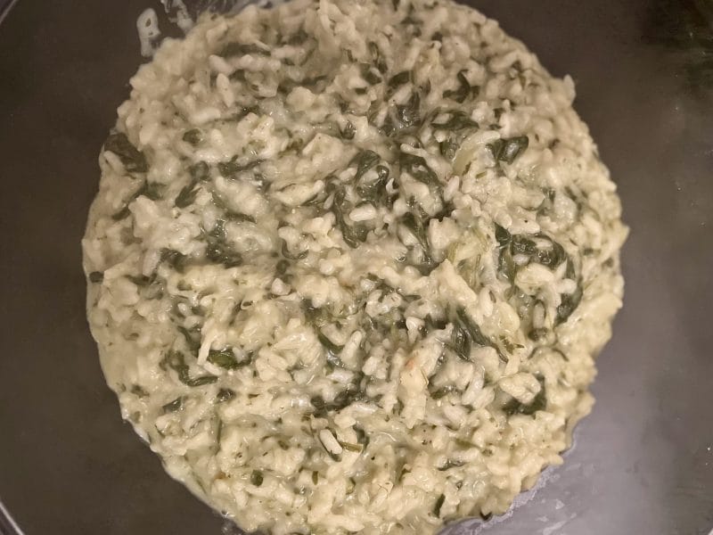 Cliquez pour zoomer ! Risotto chèvre épinards Thermomix par pierre-yves_11