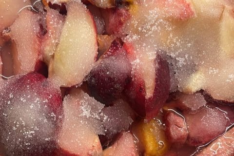Cliquez pour zoomer ! Confiture pêches et abricots Thermomix par pierre-yves_11