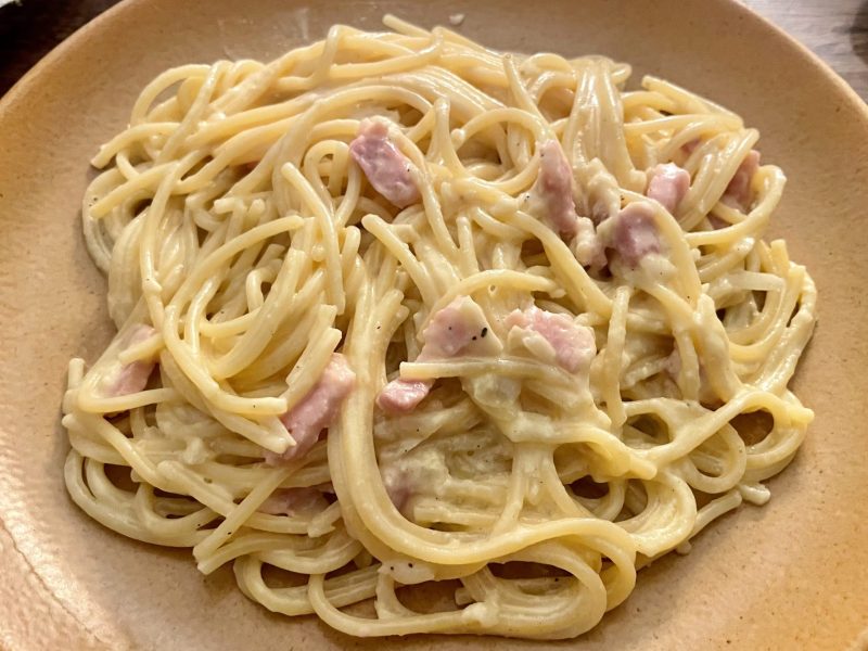 Cliquez pour zoomer ! Pâtes carbonara Thermomix par pierre-yves_11