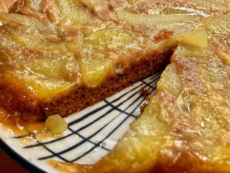 Cliquez pour zoomer ! Pain d’épices renversé aux poires Thermomix par pierre-yves_11