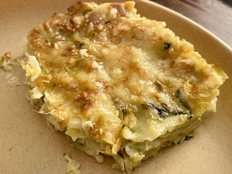 Cliquez pour zoomer ! Gratin de ravioles aux poireaux Thermomix par pierre-yves_11