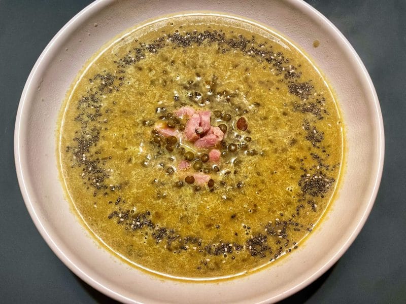 Cliquez pour zoomer ! Velouté de lentilles vertes Thermomix par pierre-yves_11