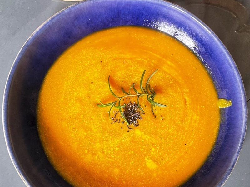 Cliquez pour zoomer ! Crème de potimarron à la ricotta Thermomix par pierre-yves_11